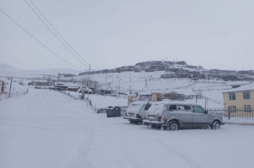 Qubada qarın hündürlüyü 20 santimetrə çatdı - FOTO