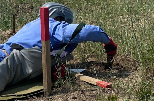 Ötən həftə azad edilmiş ərazilərdə 15 mina aşkarlanıb