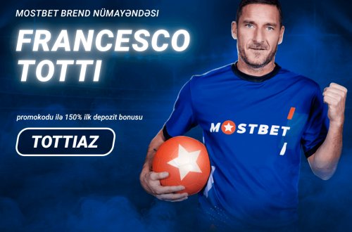 Françesko Totti Mostbet Bukmeker şirkəti-nın yeni nümayəndəsi oldu