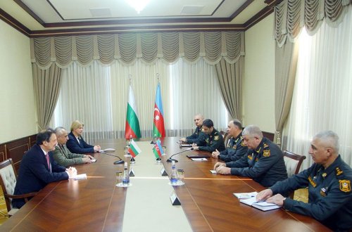 Azərbaycan Ordusunun Baş Qərargah rəisi Bolqarıstan nümayəndə heyəti ilə görüşüb