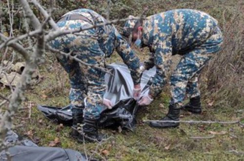 Daha bir erməni hərbçinin qalıqları tapıldı