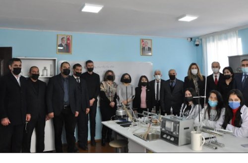 Mingəçevir Dövlət Universitetində Kimya laboratoriyasının açılışı  olub