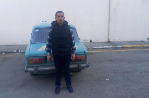 Masallıda narkotikin təsiri altında olan taksi sürücüsü saxlanılıb