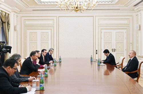 İlham Əliyev Fransa Prezidenti Kabinetinin müşavirini və Aİ-nin xüsusi nümayəndəsini qəbul edib - YENİLƏNİB