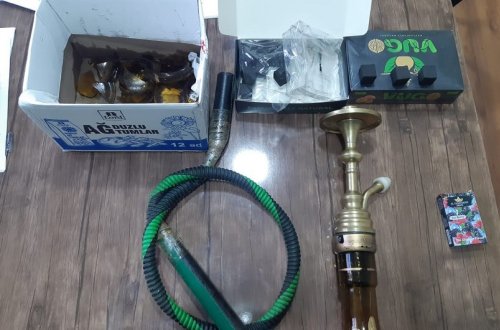 Tərtərdə müştərilərə qəlyan təklif edən kafe aşkarlanıb