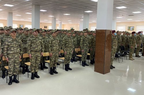 Azərbaycanda ehtiyatda olan hərbçilərin təlim toplanışı başlayıb - FOTO/VİDEO