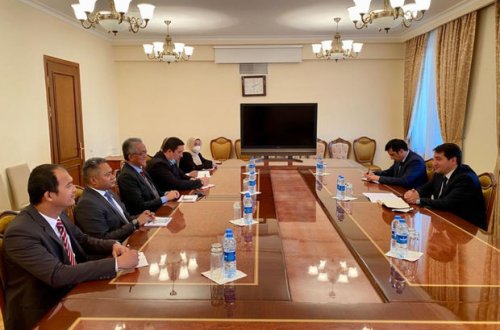 Hikmət Hacıyev Malayziyanın XİN rəhbərinin müavini ilə ikitərəfli əməkdaşlığı müzakirə etdi - FOTO