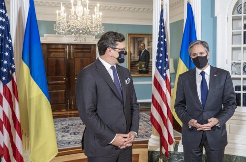 Blinken Cenevrədə Lavrovla keçirdiyi görüşün nəticələri barədə Kulebanı məlumatlandırıb