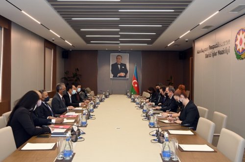 Ceyhun Bayramov Malayziya XİN başçısının müavini ilə görüşüb