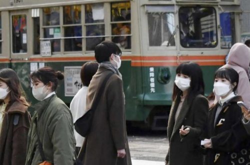 Yaponiyada koronavirusa gündəlik yoluxma sayı 50 mini ötüb