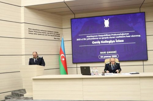 Ötən il cəzalandırılan prokurorluq əməkdaşlarının sayı açıqlanıb