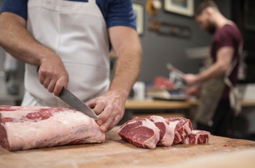 Mingəçevirdə qəssab iş yerində dünyasını dəyişdi