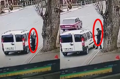 В Гяндже задержан мужчина, подозреваемый в кражах из автомобилей