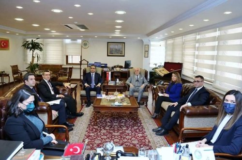 QHT Agentliyinin rəhbərliyinin Türkiyə Respublikasına rəsmi səfəri başlayıb