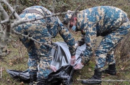 Cəbrayılda daha bir erməni hərbçinin meyiti tapıldı