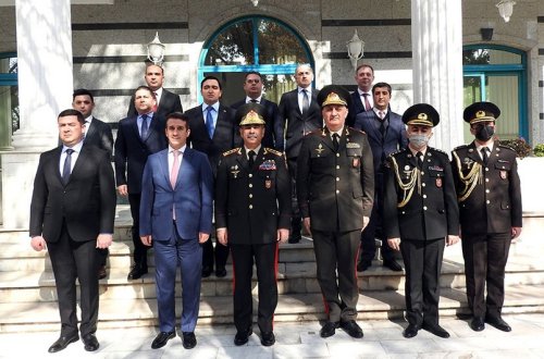 Zakir Həsənov Azərbaycanın İrandakı səfirliyində olub