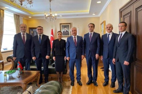 QHT Agentliyinin rəhbərliyi Türkiyə Daxili İşlər Nazirliyində və digər qurumlarda görüşlər keçirib