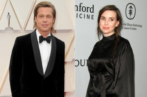 Bred Pittin yeni sevgilisi - Fotolar