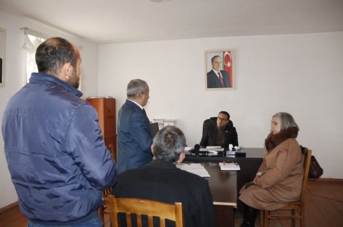 Deputat Ramil Həsən Boyat kəndində seçicilərlə görüşdü