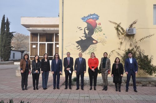 Amerikalı professor Mingəçevir Dövlət Universitetində seminar keçib