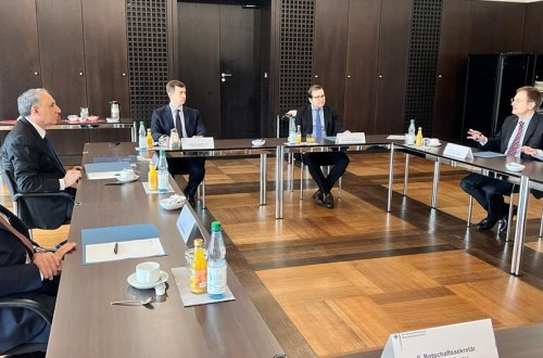 Kamran Əliyev Almaniyanın Baş prokuroru ilə görüşüb