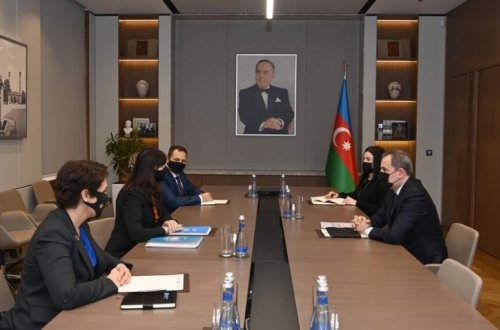 Ceyhun Bayramov BMT-nin Azərbaycanda rezident əlaqələndiricisi ilə görüşüb