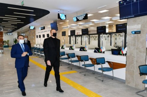 Prezident 2 saylı Gəncə regional “ASAN xidmət” mərkəzinin açılışında iştirak edib - YENİLƏNİB