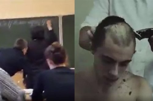 Tərbiyəsiz şagirdin 