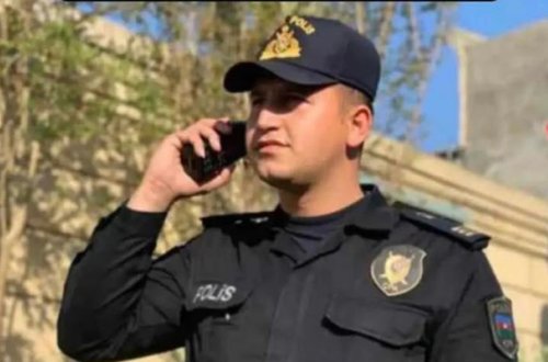 Polis qəzaya düşərək vəfat etdi - Fotolar