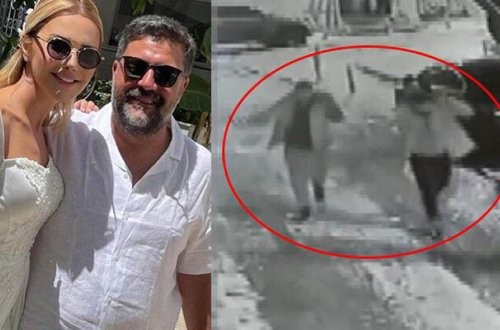 Ece Erkenin ərini güllələyənlərin qaçış anı - Video