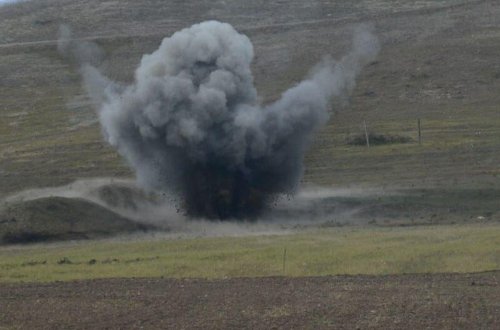 Yevlaxda ermənilərin müharibə dövrü atdığı kasetli bomba partladı: Ölən var - YENİLƏNİB