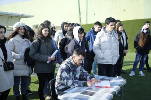 “İrəli” Gənclər Gününə həsr olunan tədbirlər həyata keçirib - FOTO