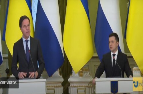 Niderlandın Baş naziri Ukrayna böhranı ilə bağlı Rusiyaya xəbərdarlıq edib