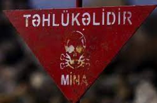 ANAMA mina təhlükəsi ilə bağlı vətəndaşlara yenidən xəbərdarlıq edib
