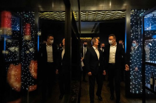 Macarıstanın XİN başçısı Azərbaycana gəlib - FOTO