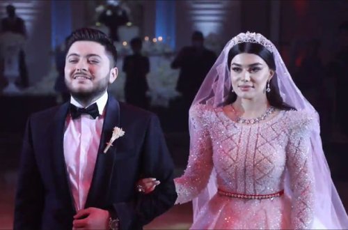 Alim Qasımovun nəvəsinin dəbdəbəli toy mərasimindən görüntülər - FOTO/VİDEO