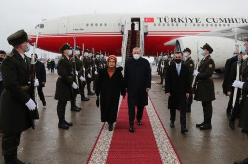 Ərdoğan Ukraynaya gedib - FOTO