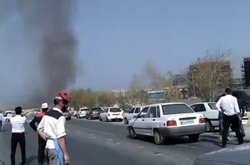 İranda təyyarə qəzaya uğrayıb, 2 nəfər ölüb