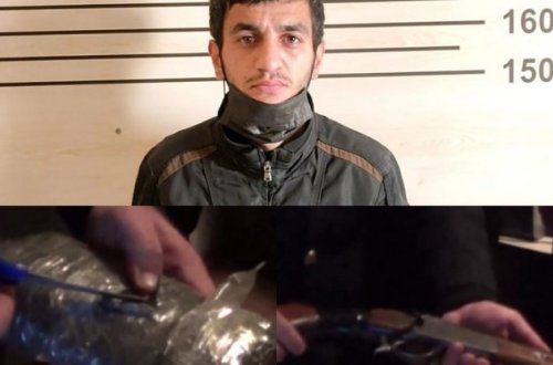 Masallıda üzərində silah və narkotik gəzdirən şəxs saxlanılıb