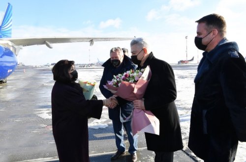 Sahibə Qafarovanın Litvaya rəsmi səfəri başlayıb