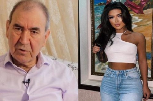 Cəmil Həsənlinin model nəvəsi - Cazibədar fotosessiya