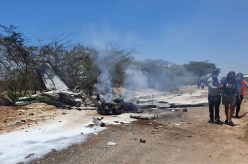 Turist təyyarəsi qəzaya uğradı, ölənlər var - Video