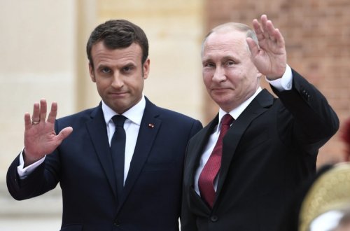 Bu gün Putin və Makron Moskvada görüşəcəklər