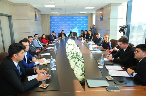 QHT Agentliyində fəal gənclərlə görüş keçirilib