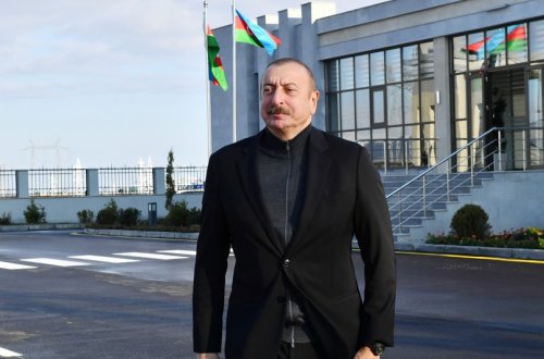 Prezident yenidən qurulan “Yaşma” qovşaq yarımstansiyasının açılışında iştirak edib