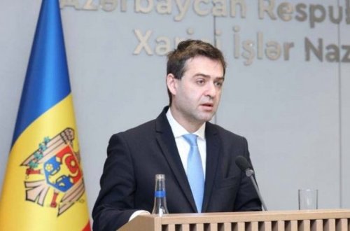 Moldovanın XİN rəhbəri: “Biz Cənubi Qafqazda sülh quruculuğunu yüksək qiymətləndiririk”