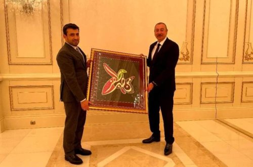 Prezident İlham Əliyev Selcuq Bayraktarla görüşüb - FOTO