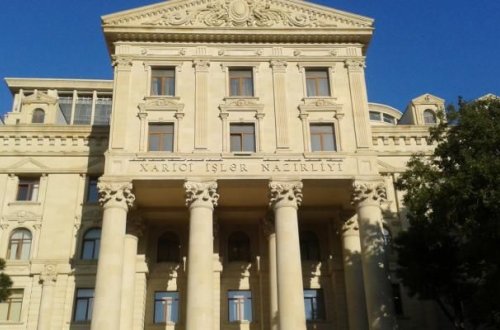 Azərbaycan XİN Paşinyanın açıqlamasına münasibət bildirib
