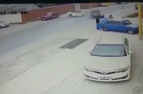 В Гейчае высокая скорость и невнимательность привели к тяжелой аварии - ВИДЕО