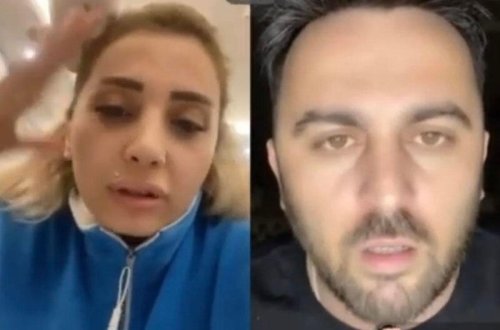 Canlı yayım açıb, ərinin xədim olduğunu dedi, dava düşdü - VİDEO